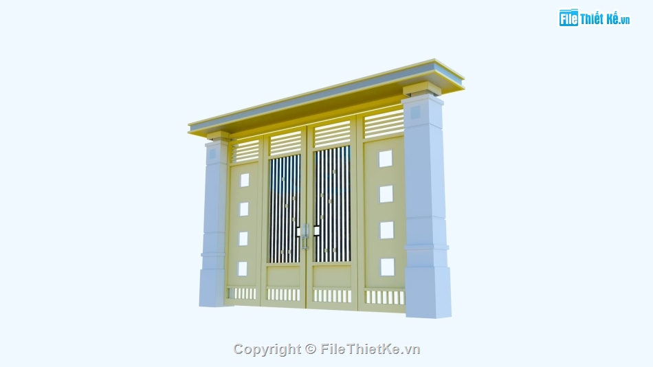 File Revit cửa cổng,File cổng Revit,Revit cổng,File Revit mẫu cổng,Bản vẽ cổng revit